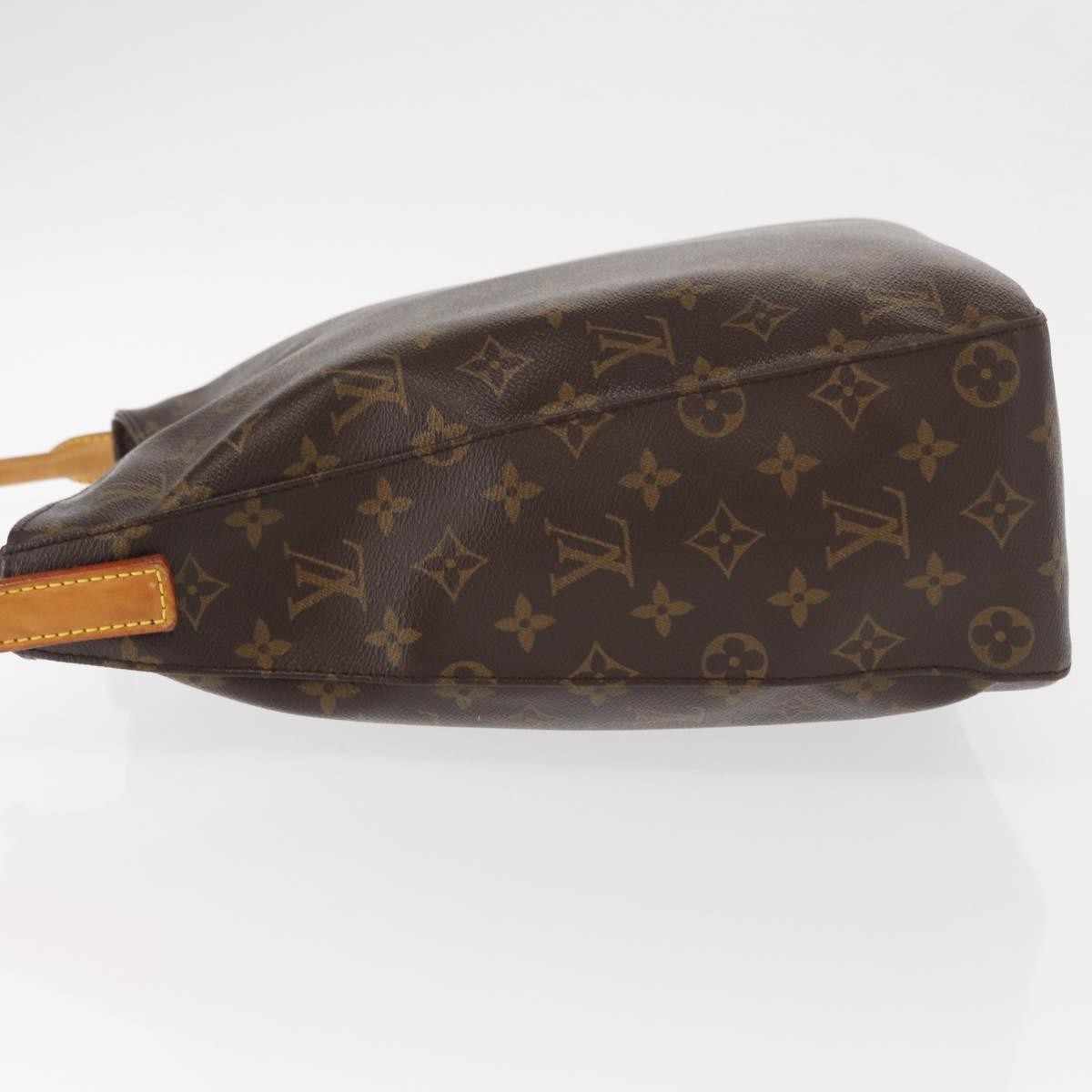 Louis Vuitton Looping Handbag Monogram Canvas, BROWN, CANVAS, Shoulder bag