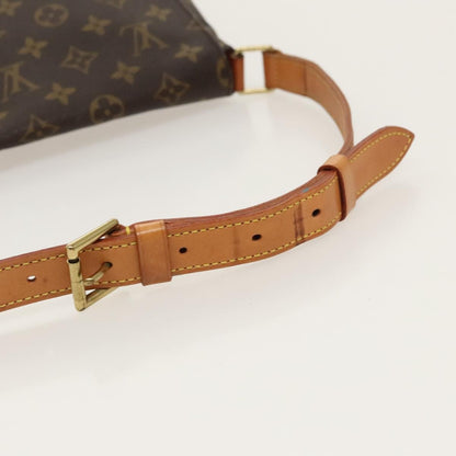 Louis Vuitton Musette Handbag Monogram Canvas, BROWN, CANVAS, Handbag