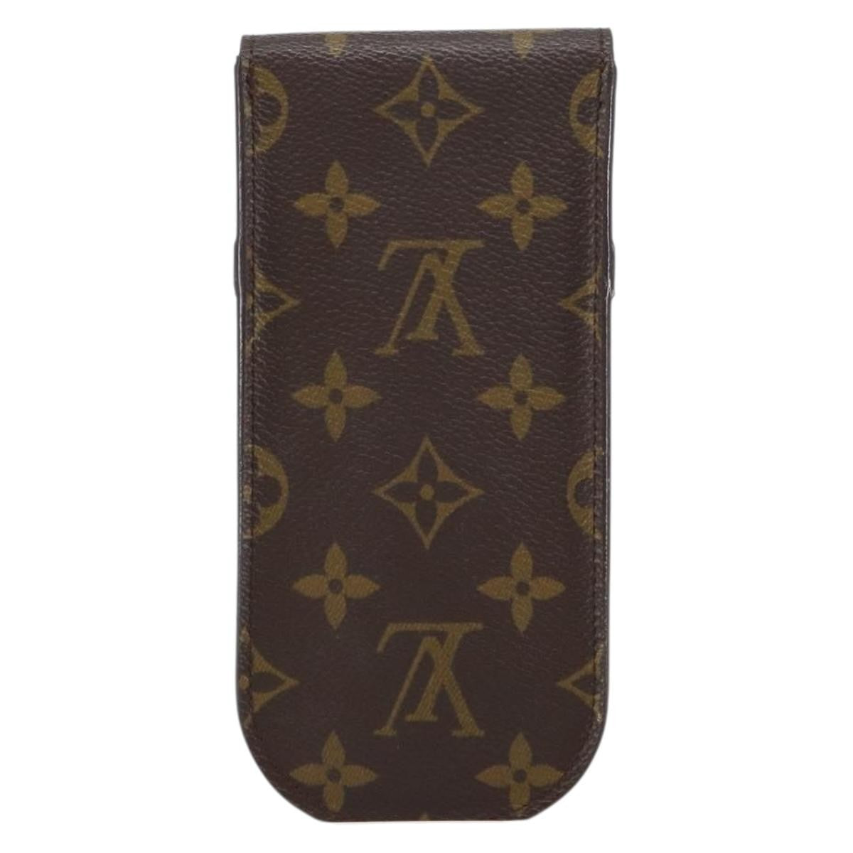 Louis Vuitton Etui à lunette Canvas, BROWN, CANVAS, Wallets