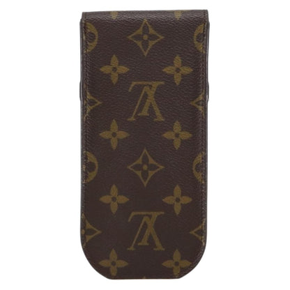 Louis Vuitton Etui à lunette Canvas, BROWN, CANVAS, Wallets