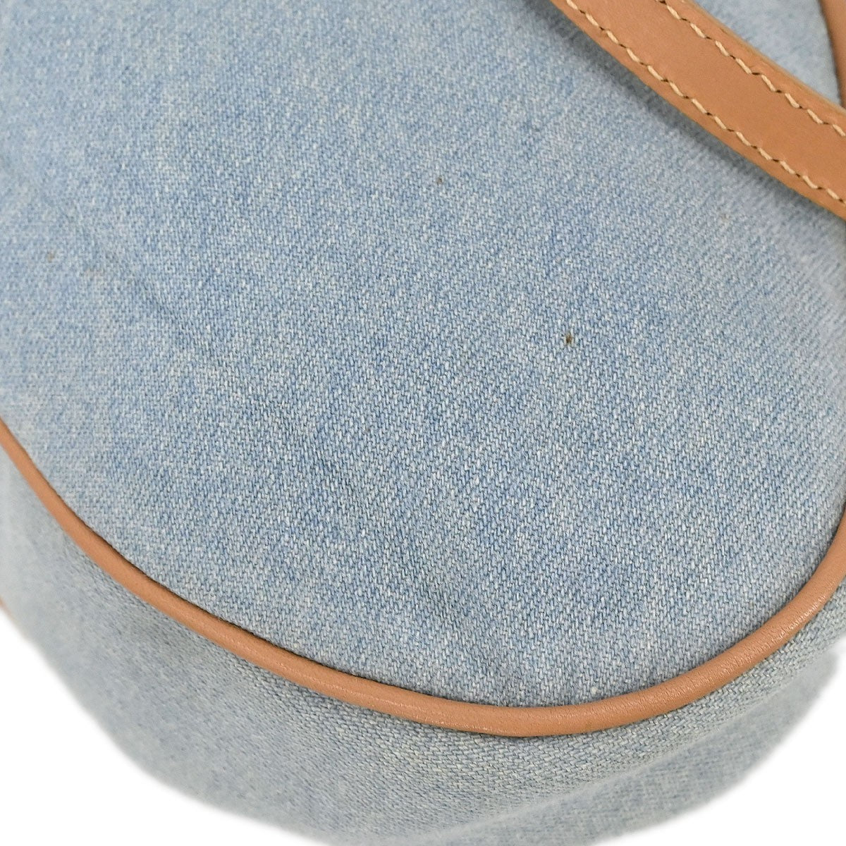 Christian Dior Vintage Saddle Bag Denim, BLUE, DENIM_JEANS, Clutche & pouche