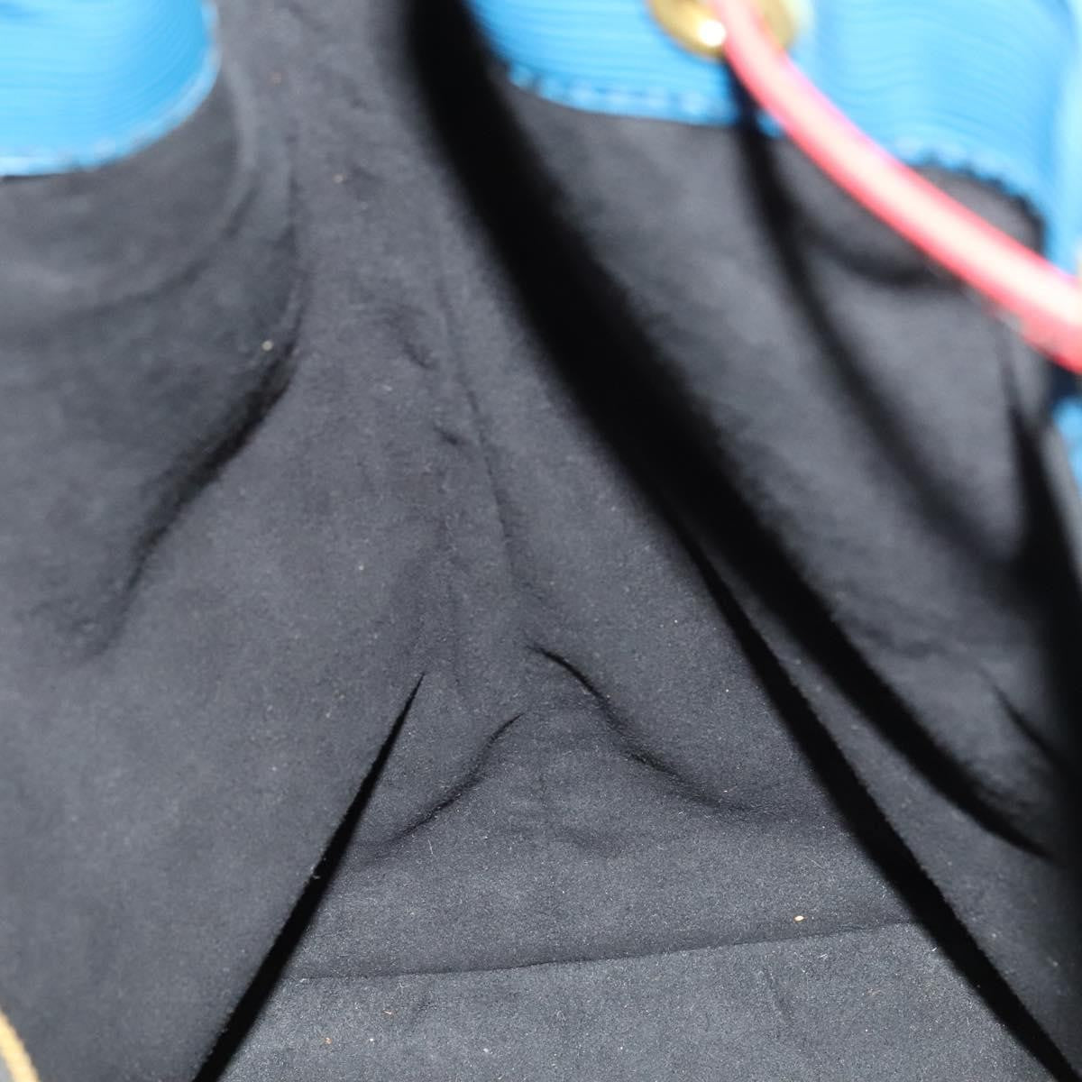 Louis Vuitton Tricolor Noe Handbag Epi Leather, BLUE, LEATHER, Handbag