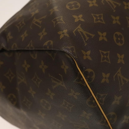 Louis Vuitton Keepall Bag Monogram Canvas, BROWN, CANVAS, Travel bag