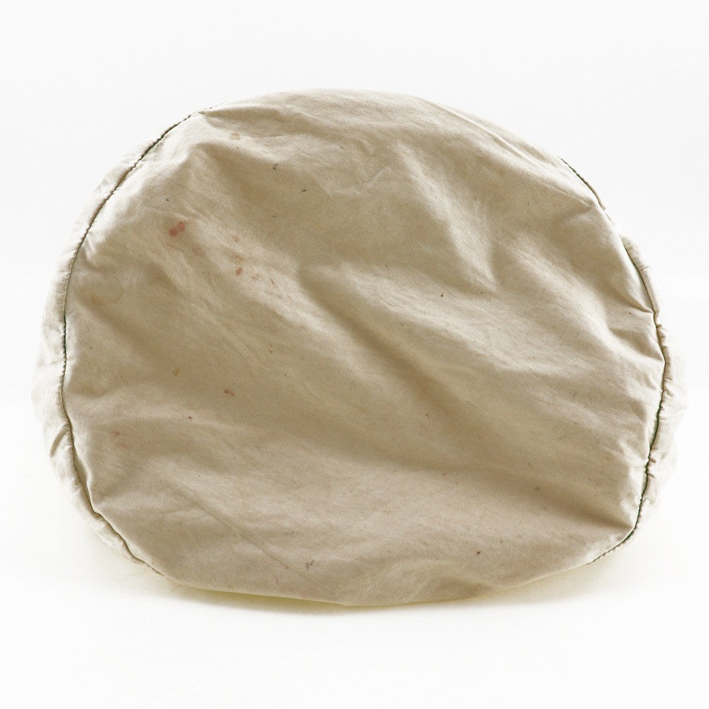 Hermes Vintage Drawstring Bucket Shoulder Bag Printed Canvas, MULTICOLOUR, COTTON, Shoulder bag