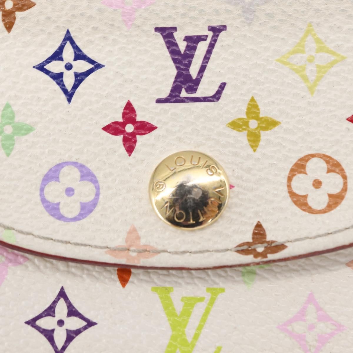 Louis Vuitton Rosalie Flap Coin Purse Limited Edition Vivienne Damier, MULTICOLOUR, CANVAS, Card Holders