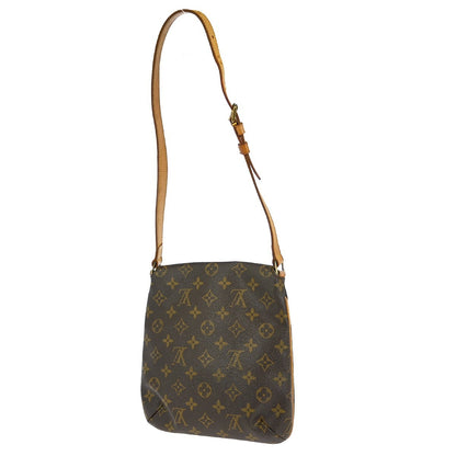 Louis Vuitton Musette Salsa Handbag Monogram Canvas, BROWN, CANVAS, Shoulder bag