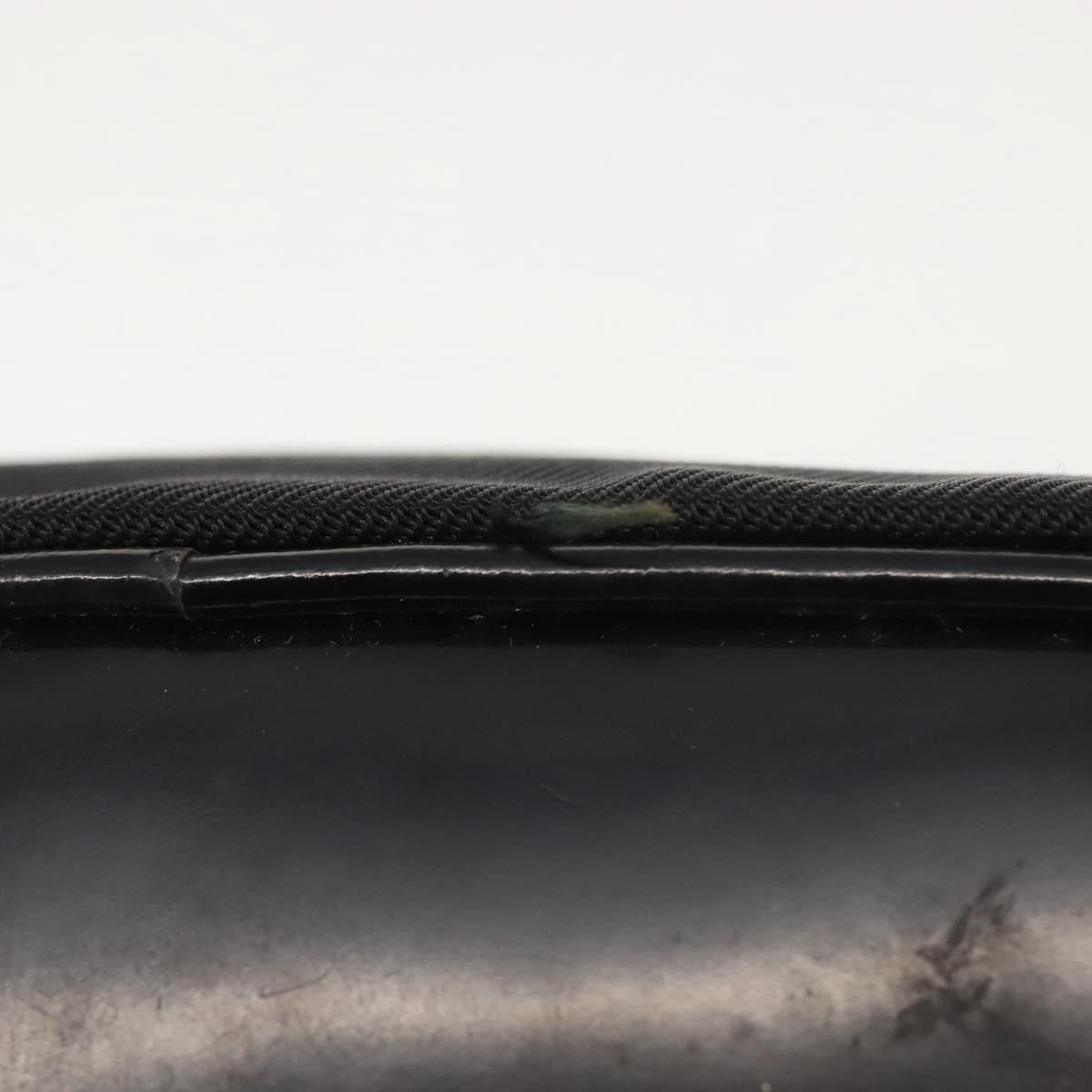 Gucci Vintage Bamboo Bucket Bag Nylon and Leather, BLACK, NYLON, Bag