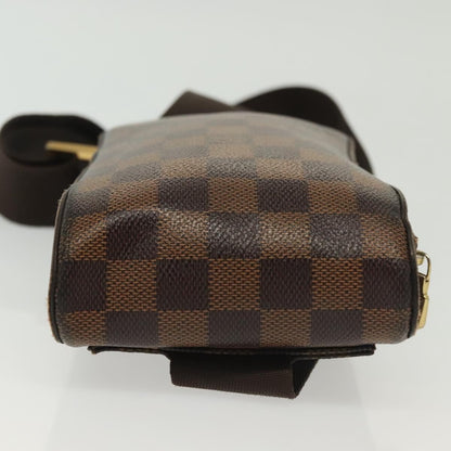 Louis Vuitton Geronimos Waist Bag Damier, BROWN, CANVAS, Shoulder bag