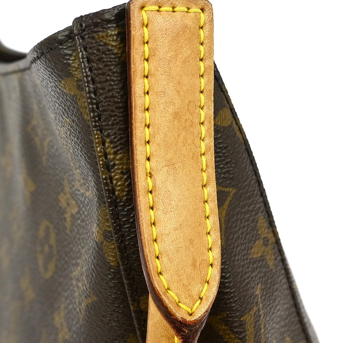 Louis Vuitton Looping Handbag Monogram Canvas, BROWN, CANVAS, Shoulder bag