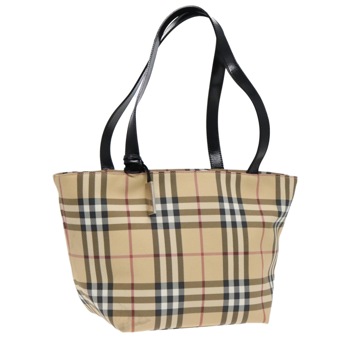 Burberry Nova Check Tote canvas check pattern, BEIGE, CANVAS, Tote bag