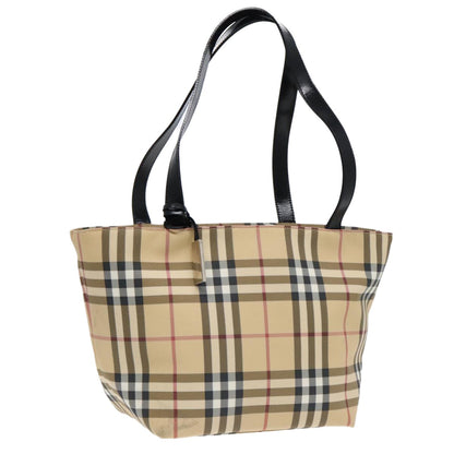 Burberry Nova Check Tote canvas check pattern, BEIGE, CANVAS, Tote bag