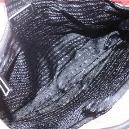 Prada Chain Zip Tote Quilted Tessuto, PINK, NYLON, Tote bag