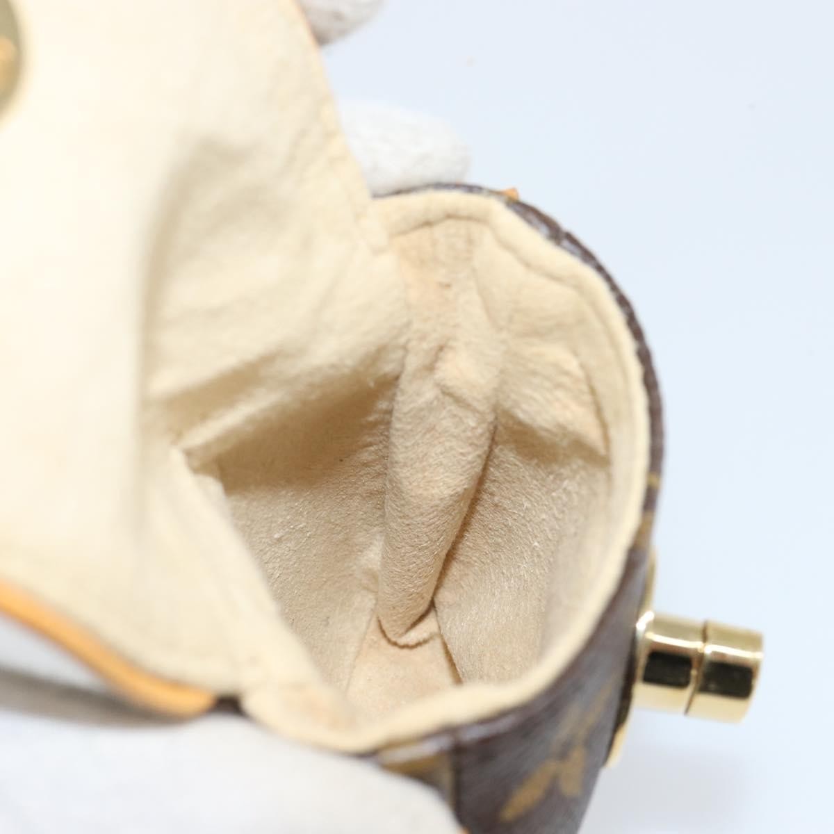 Louis Vuitton Cancun Pochette Monogram Canvas, BROWN, CANVAS, Clutche & pouche