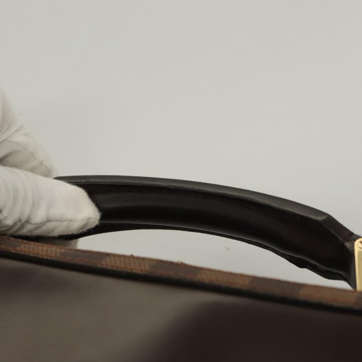 Louis Vuitton Sabana Laptop Briefcase Damier, BROWN, CANVAS, Briefcase