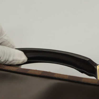 Louis Vuitton Sabana Laptop Briefcase Damier, BROWN, CANVAS, Briefcase