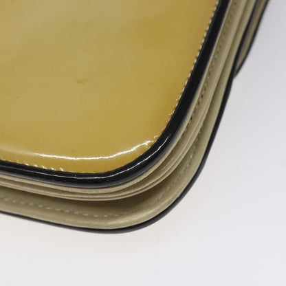 Chanel Chain Shoulder Bag Patent leather, GOLD, PATENT_LEATHER, Shoulder bag