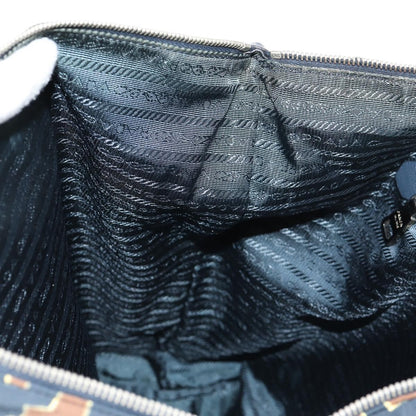 Prada Vintage Handbag Tessuto, BROWN, NYLON, Handbag