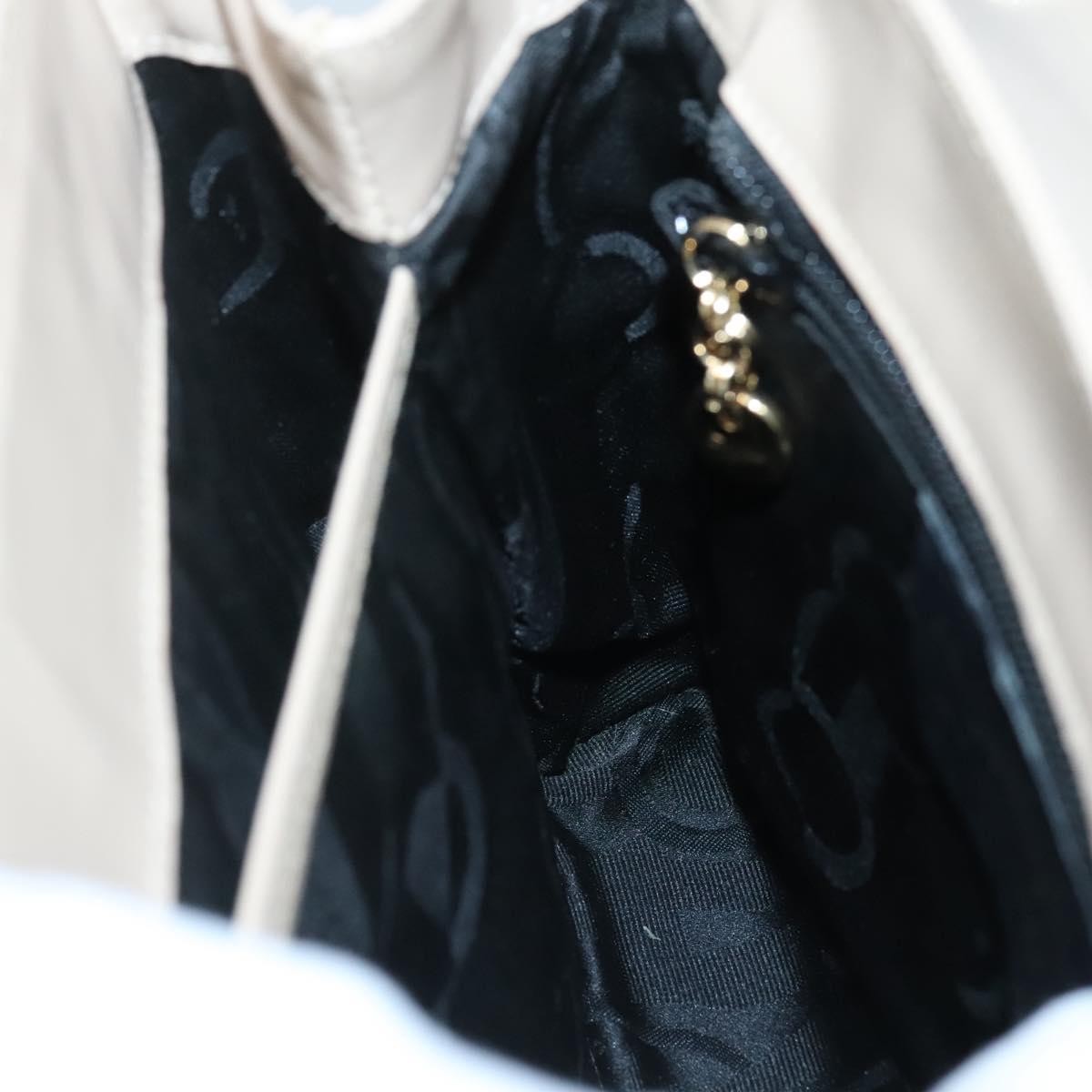 Salvatore Ferragamo Gancini Convertible Top Handle Bag Leather, BEIGE, LEATHER, Handbag