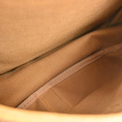 Louis Vuitton Saumur Handbag Monogram Canvas, BROWN, CANVAS, Shoulder bag