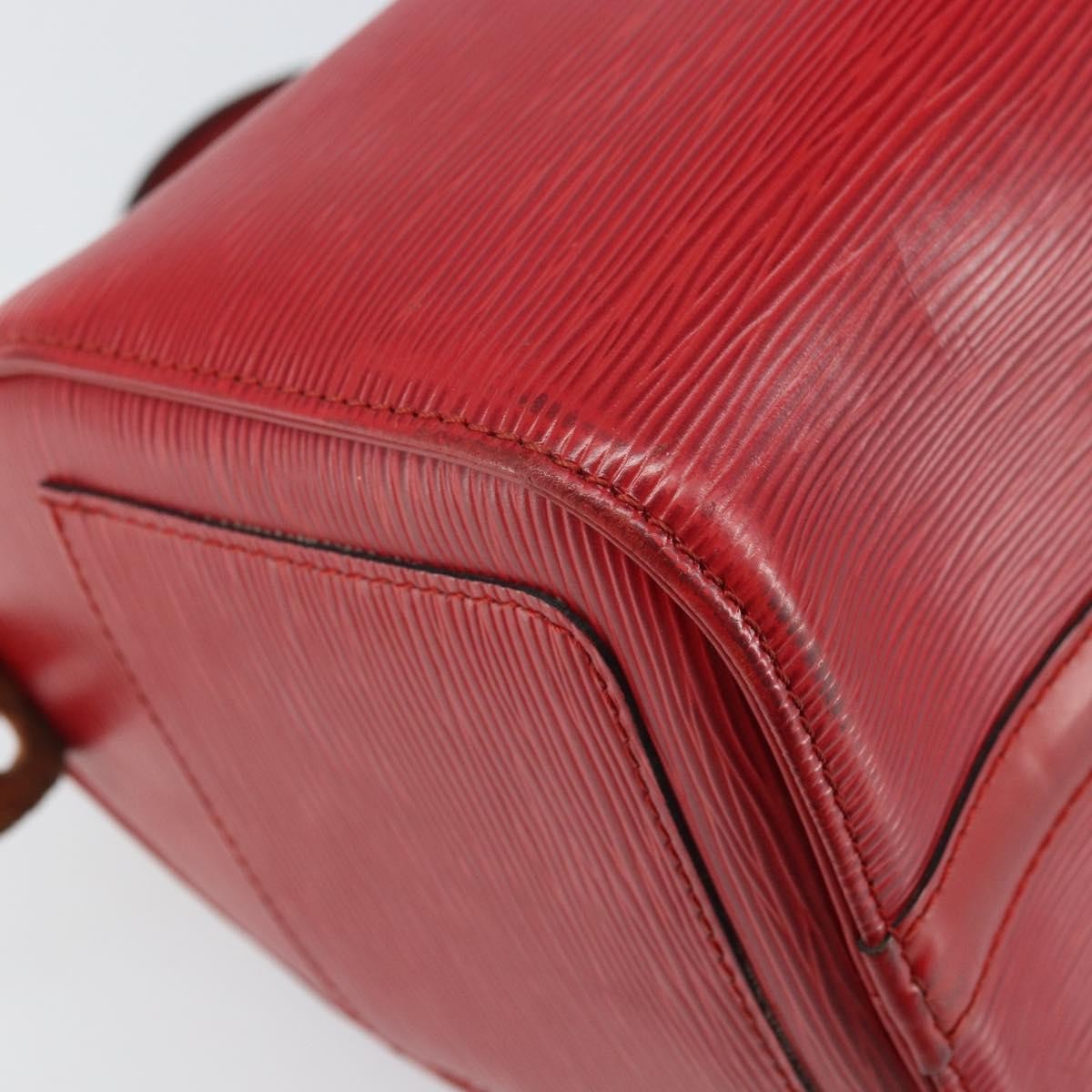 Louis Vuitton Speedy Handbag Epi Leather, RED, LEATHER, Handbag