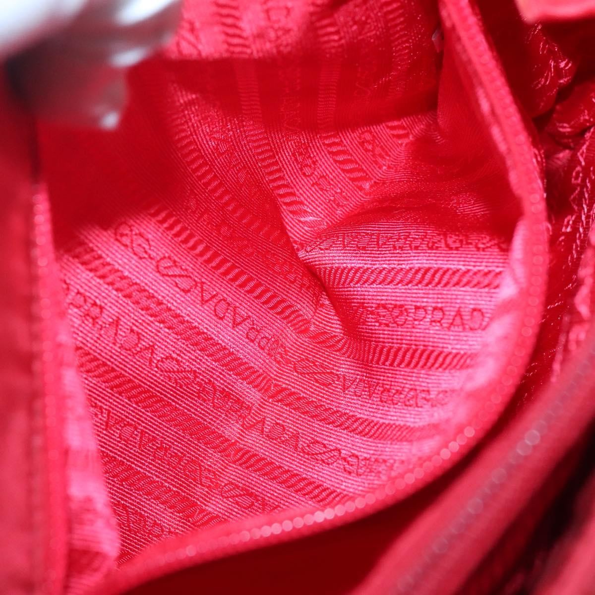 Prada Vintage Tote Tessuto, RED, NYLON, Tote bag