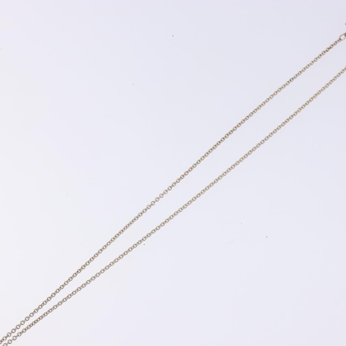 Tiffany & Co. Elsa Peretti Open Heart Pendant Necklace Sterling Silver, SILVER, SILVER, Necklace