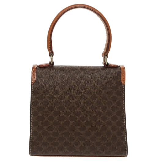 Celine Vintage Macadam Handbag Macadam, BROWN, CANVAS, Handbag