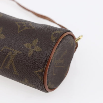 Louis Vuitton Papillon Pochette Monogram Canvas, BROWN, CANVAS, Clutche & pouche