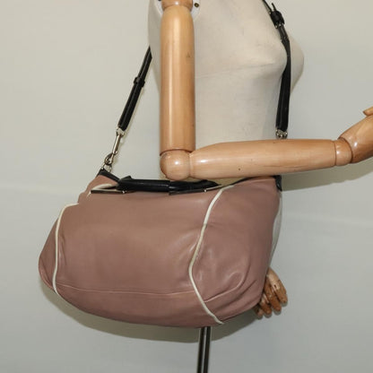 Chloe Ethel Handbag Leather, PINK, LEATHER, Handbag