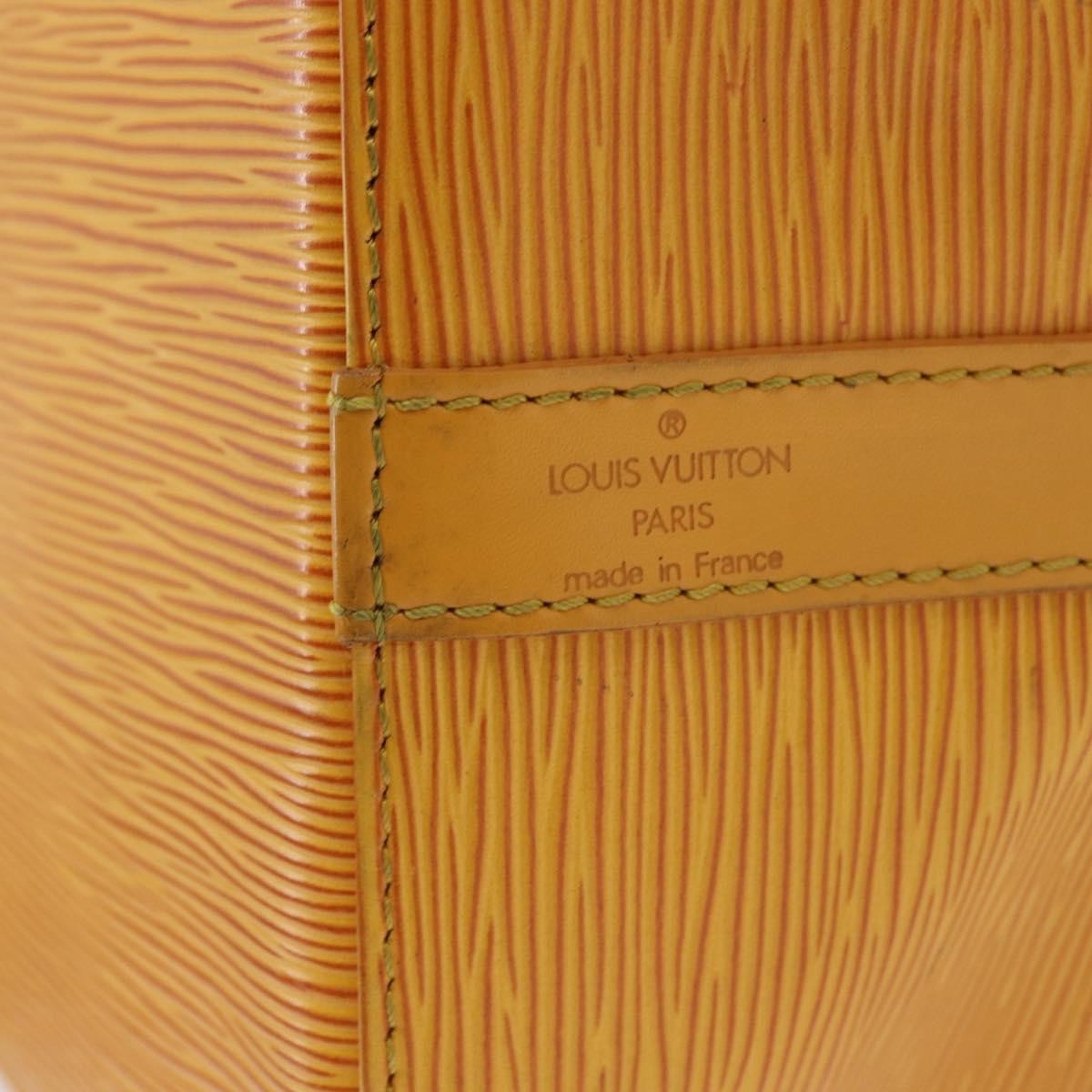 Louis Vuitton Petit Noe Handbag Epi Leather, YELLOW, LEATHER, Shoulder bag