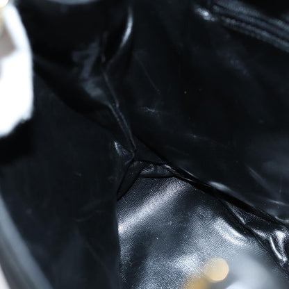 Salvatore Ferragamo Vintage Handbag Canvas, BLACK, CANVAS, Handbag