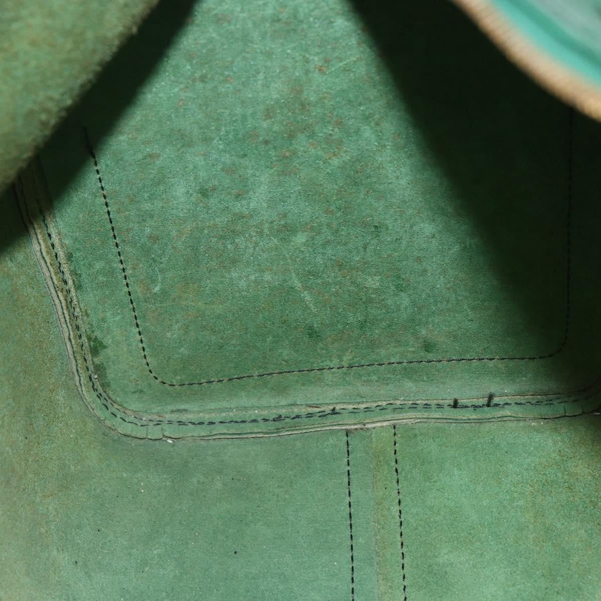 Louis Vuitton Speedy Handbag Epi Leather, GREEN, LEATHER, Handbag