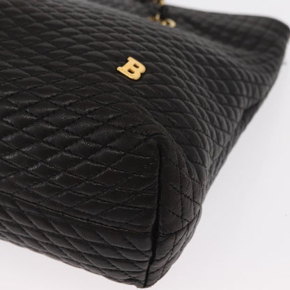 Bally Vintage Shoulder Bag Leather, Black, Leather, Shoulder Bag