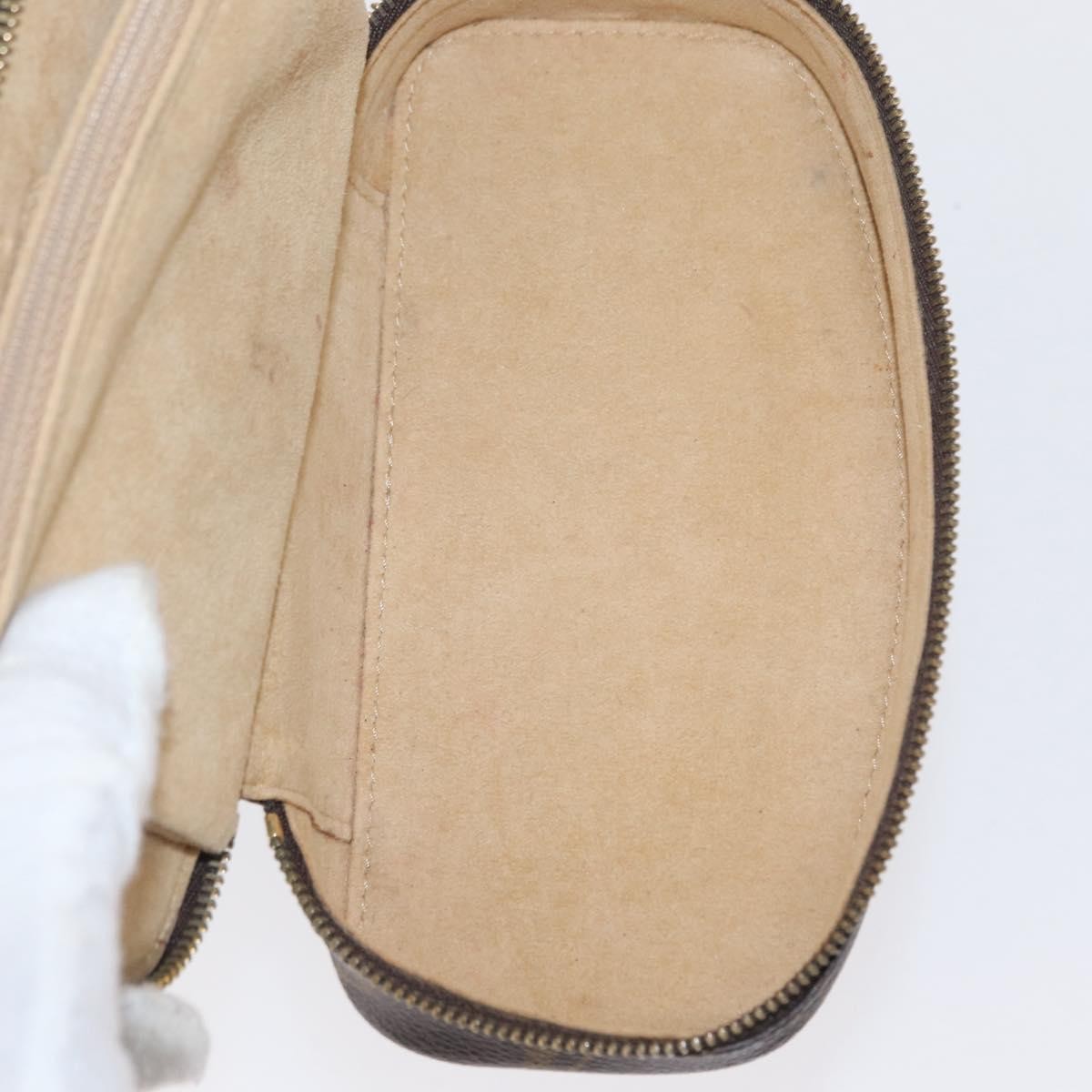 Louis Vuitton Monte-Carlo Jewelry Box Canvas, BROWN, CANVAS, Clutche & pouche