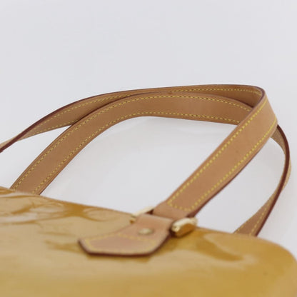 Louis Vuitton Houston Handbag Monogram Vernis, BEIGE, PATENT_LEATHER, Handbag