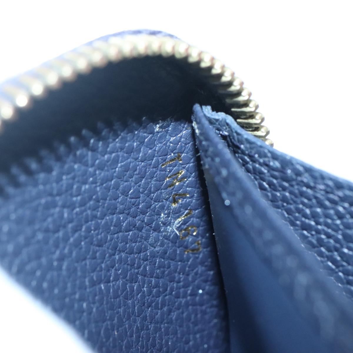 Louis Vuitton Portefeuille zippy Monogramme Empreinte Monogramme Empreinte, NAVY, LEATHER, Wallets