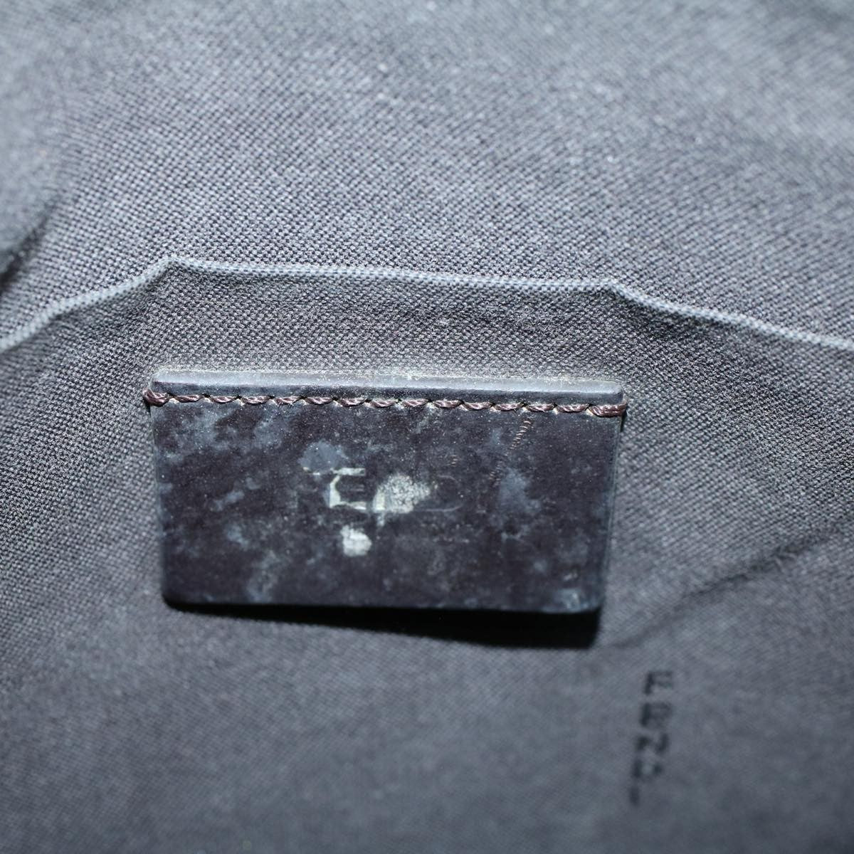 Fendi Flap Messenger Bag Zucca Coated Canvas, BROWN, CANVAS, Crossbody bag