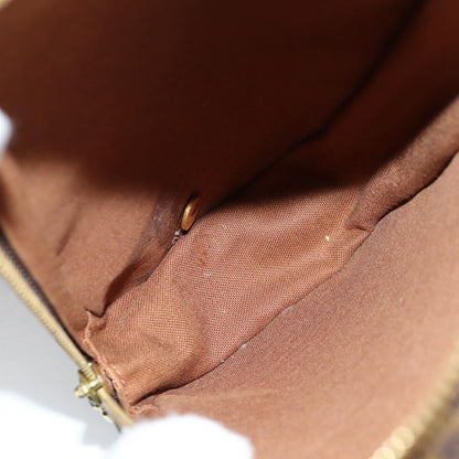 Louis Vuitton Pochette Gange Monogram Canvas, BROWN, CANVAS, Clutche & pouche