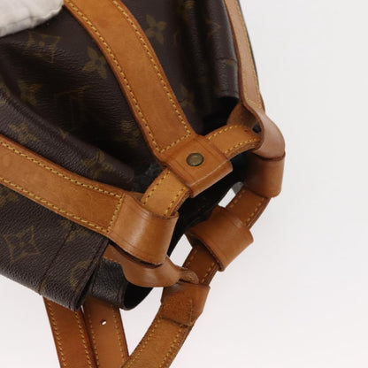 Louis Vuitton Randonnee Pochette Monogram Coated Canvas, BROWN, CANVAS, Shoulder bag