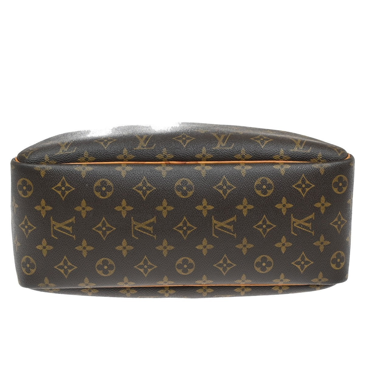 Louis Vuitton Deauville Handbag Monogram Canvas, BROWN, CANVAS, Handbag