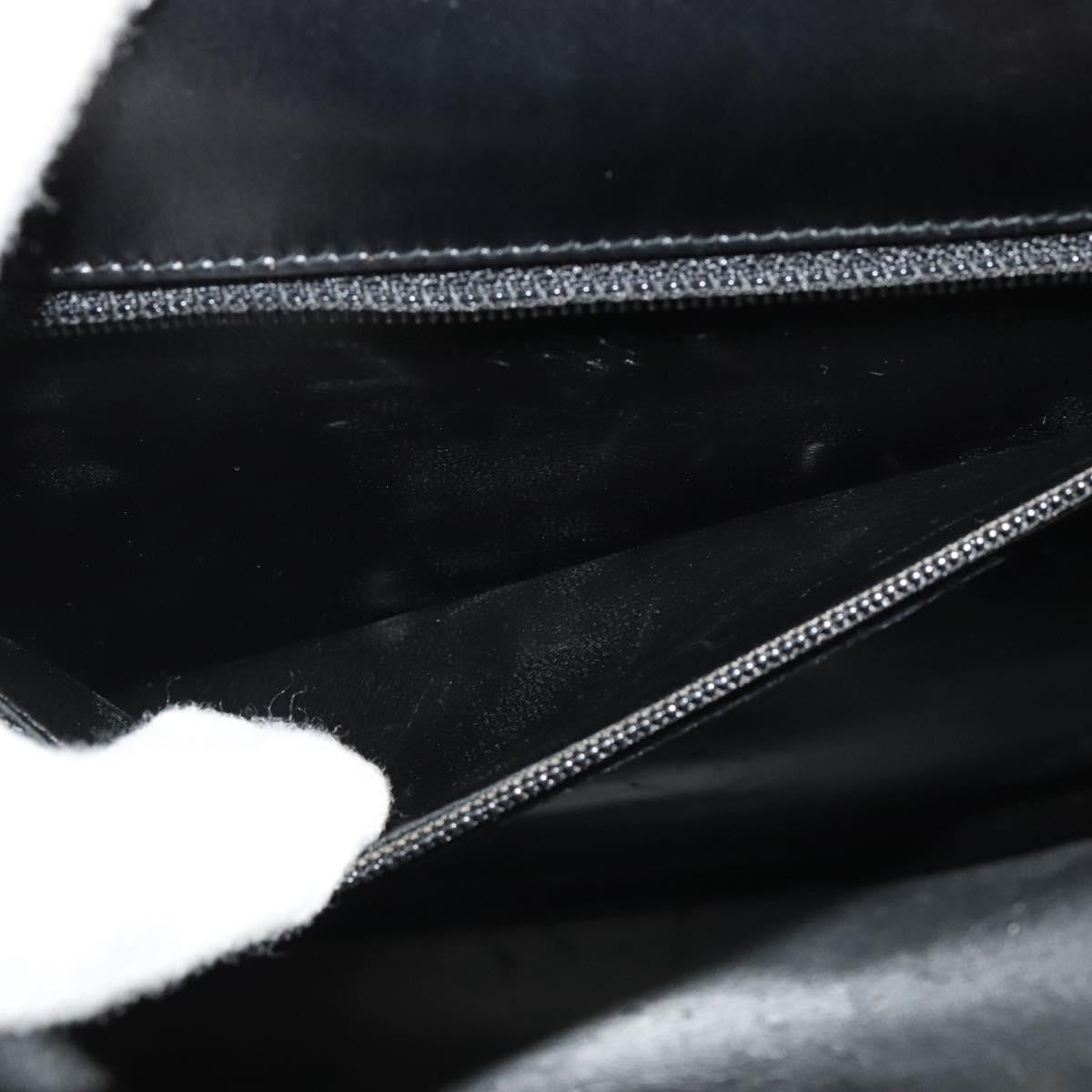 Salvatore Ferragamo Gancini Convertible Top Handle Bag Leather, BLACK, LEATHER, Handbag