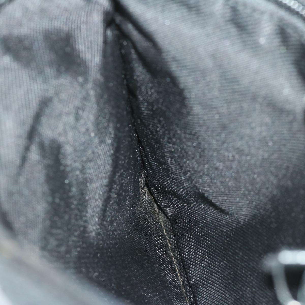 Gucci Vintage Flat Messenger Bag GG Canvas and Leather, BLACK, CANVAS, Crossbody bag