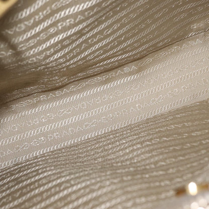 Prada Tote Vitello Daino Vitello Daino, BEIGE, LEATHER, Handbag