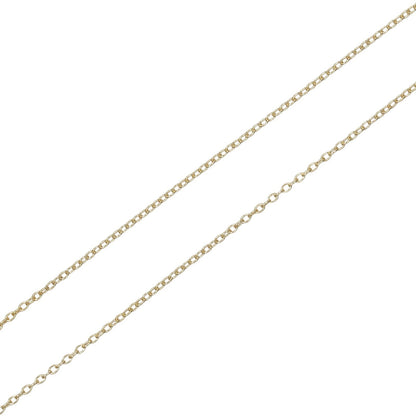 Tiffany & Co. Open Teardrop Pendant Necklace 18K Yellow Gold, GOLD, YELLOW_GOLD, Necklace