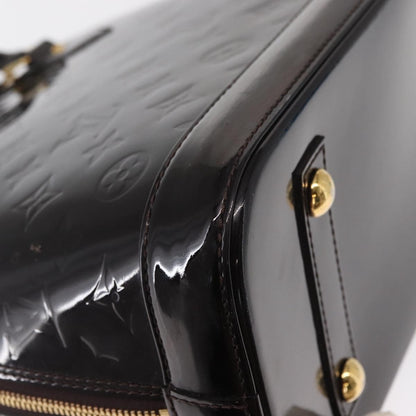 Louis Vuitton Alma Handbag Patent Leather, PURPLE, PATENT_LEATHER, Handbag