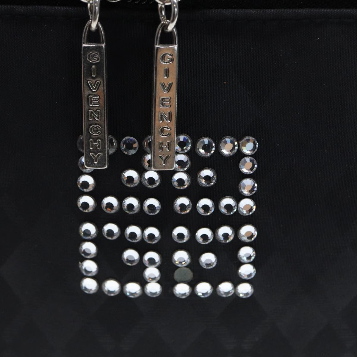 Givenchy Zip Pouch Nylon, BLACK, NYLON, Clutche & pouche