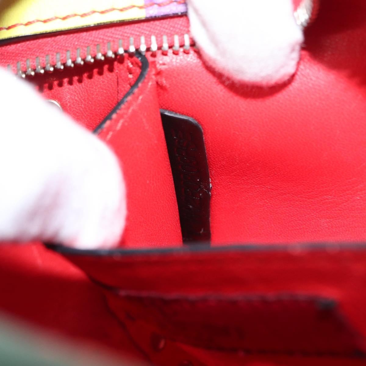 Valentino Garavani Rockstud 1973 Camera Crossbody Bag Striped Leather, GOLD, LEATHER, Shoulder bag