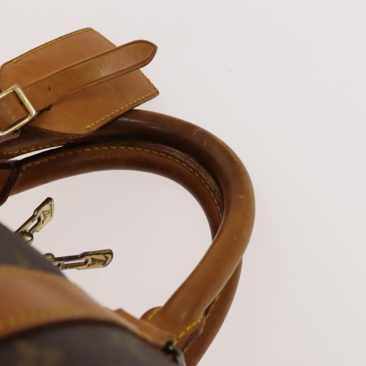 Louis Vuitton Keepall Bandouliere Bag Monogram Canvas, BROWN, CANVAS, Travel bag