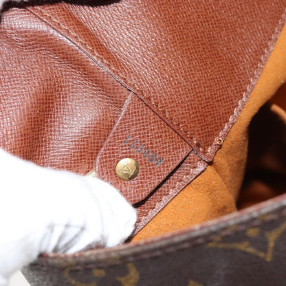 Louis Vuitton Musette Salsa Handbag Monogram Canvas, BROWN, CANVAS, Shoulder bag