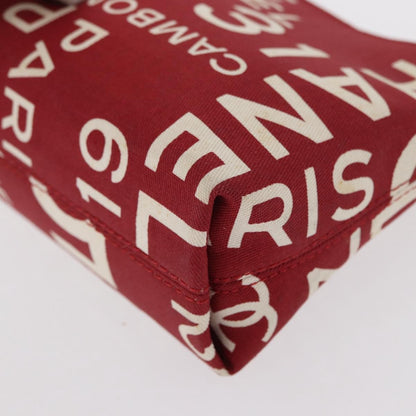 Chanel 31 Rue Cambon Clutch Canvas, RED, CANVAS, Clutche & pouche